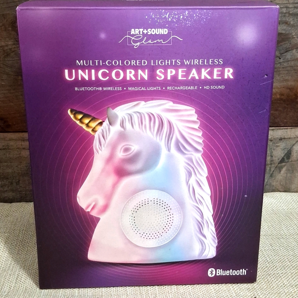 Unicorn Speaker Multi-colored Lights C